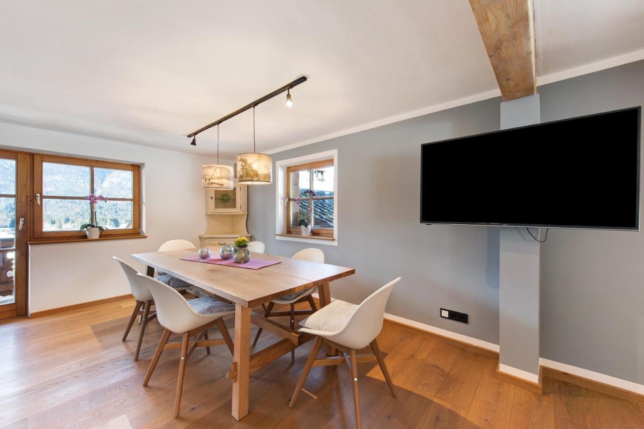 Ferienwohnung Riesserbaur Гармиш-Партенкирхен Екстериор снимка