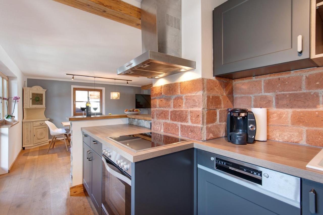 Ferienwohnung Riesserbaur Гармиш-Партенкирхен Екстериор снимка